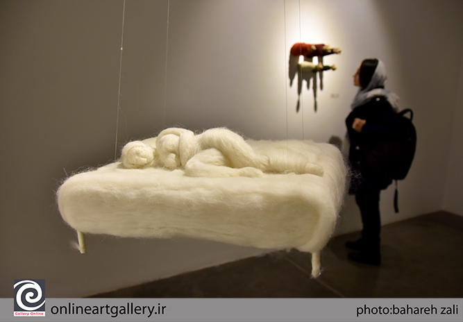 گزارش تصویری یازدهمین نمایشگاه سالانه مجسمههای کوچک در گالری شیرین (بخش دوم)